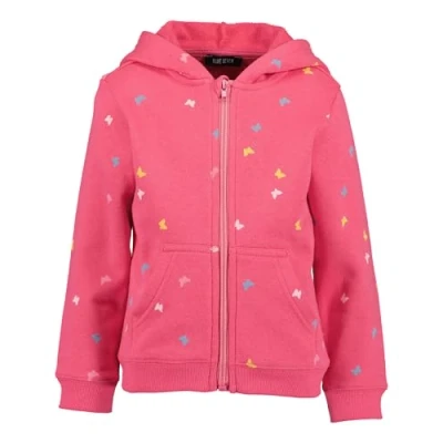 Abbildung von Blue Seven MIT Kapuze Basics Sweatjacke für Kinder, Größe: 92, Pink