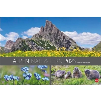 Abbildung von Alpen nah und fern Edition Kalender 2023. Wandkalender XXL: Faszinierende Fotos der Alpen. Hochwertiger Landschaften 2023 im Großformat.