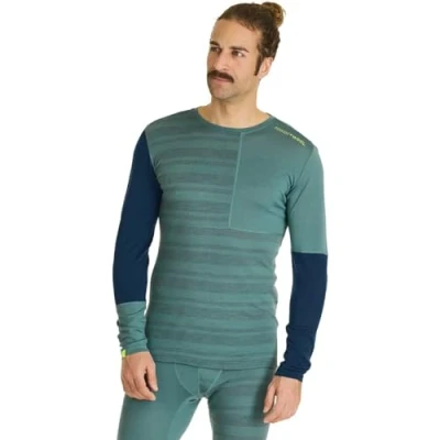 Abbildung von Ortovox Merino 185 Rock&#039;n Wool Long Sleeve Men Funktionsunterwäsche
