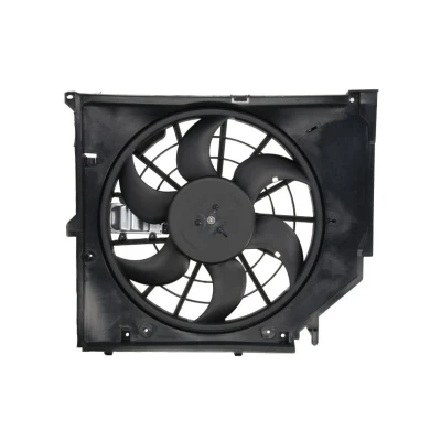 Abbildung von THERMOTEC D8B004TT Lüfter 420, 420 12 390 mit Kühlerlüfterrahmen (Zarge) BMW: 3 Compact, Limousine, Touring
