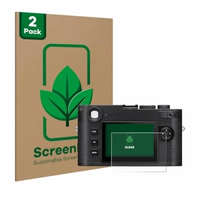 Abbildung von ScreenLeaf (2 Stück Schutzfolie für Leica M11 [nachhaltiger Displayschutz, Folie, transparent, kratzfest]