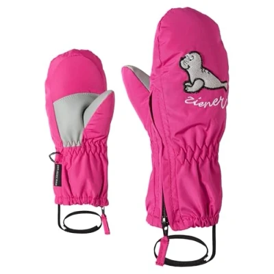 Abbildung von Ziener Baby LE ZOO MINIS glove Ski handschuhe / Wintersport warm, atmungsaktiv, rosa (pop pink), 110