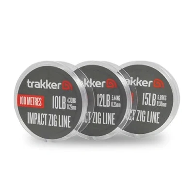 Abbildung von Trakker Impact Zig Line (12lb)(5.44kg)(0.25mm)(100m) Monofile Schnur