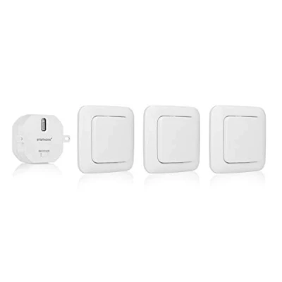 Abbildung von Smartwares SH4 99567 FSK 433 MHz Funk Wandschalter Smart Home Zubehör