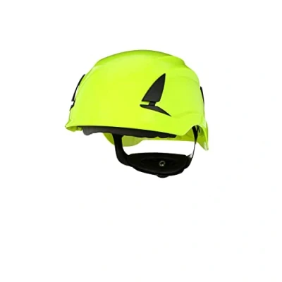 Abbildung von 3M SecureFit Schutzhelm, X5514NVE CE, nicht belüftet, neongrün, CE