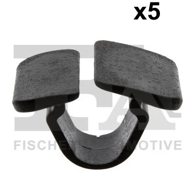 Abbildung von FA1 11 10026.5 Clip, Zier /Schutzleiste schwarz AUDI: A6 C6 Avant, A3 Sportback, A4 B8 VOLKSWAGEN: Phaeton, Transporter 6 Bus, Golf 7 Variant
