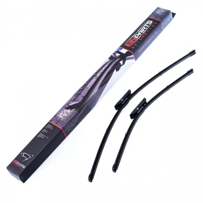 Abbildung von Scheibenwischer Valeo Silencio X.trm, Flat Blade Set 574365 vorne Rahmenlos Bajonettbefestigung RENAULT: MEGANE 4 Schrägheck, 2