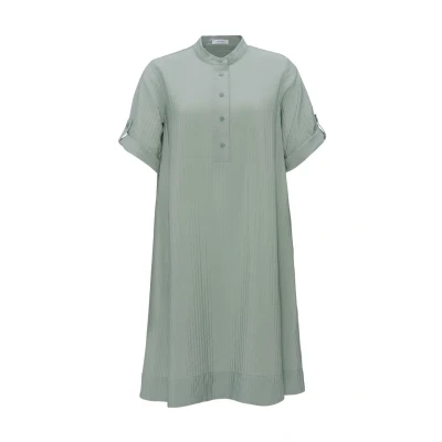 Abbildung von Opus Wokana Blusenkleid, Damen, Größe: 36, Aqua green