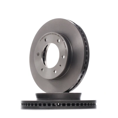 Abbildung von BREMBO COATED DISC LINE 09.C424.11 Bremsscheibe 302 32 6 innenbelüftet beschichtet hochgekohlt FORD: Ranger Mk3
