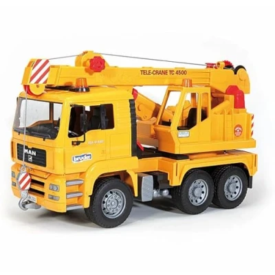 Abbildung von bruder 02754 Man TGA Kran LKW 1:16 Lastwagen, Laster, Kranwagen, Baufahrzeug, Baustelle