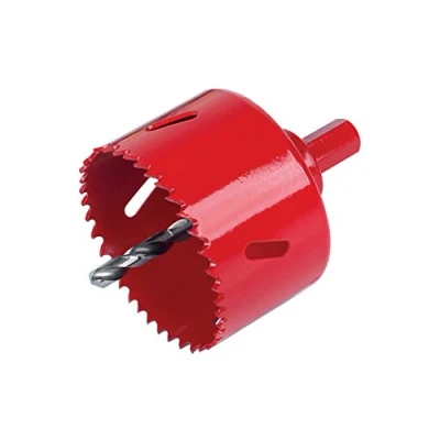Abbildung von wolfcraft Bi Metall Lochsäge I 5494000 Für Trockenbaumaterialien, Holz, Kunststoffe und Metalle, Schnitttiefe 40 mm