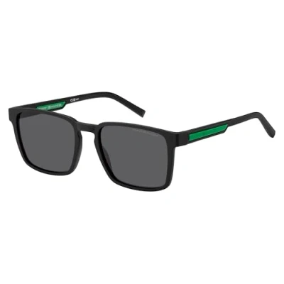 Abbildung von Tommy Hilfiger Herren Th 2088/S Sonnenbrille, Matt Schwarz/Grau, 55
