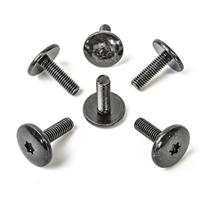 Abbildung von 20x Metall Bund Schraube Torx T30 M6 Schwarz CL 0370
