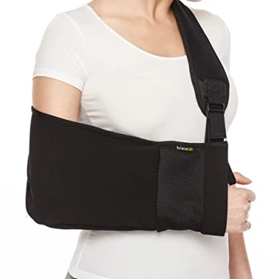 Abbildung von BraceUP Armschlinge, Armbinde Armschlinge Schulter Rechts Links, Armschiene, Arm Bandage, Bandagen Herren Damen