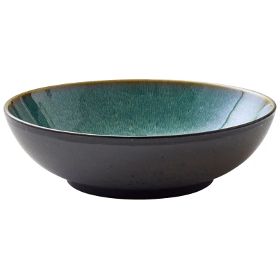 Abbildung von Bitz Tief Teller Gastro Schwarz/Grün ø 24 cm
