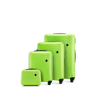 Abbildung von Wittchen SET CUBE LINE Collection Trolley, Größe: One Size, Green