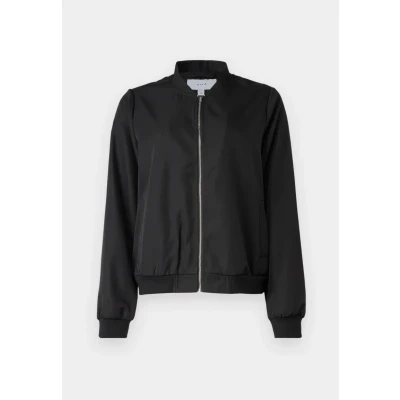 Abbildung von VILA Vipapaya Jacket Bomberjacke, Damen, Größe: 34, Black beauty