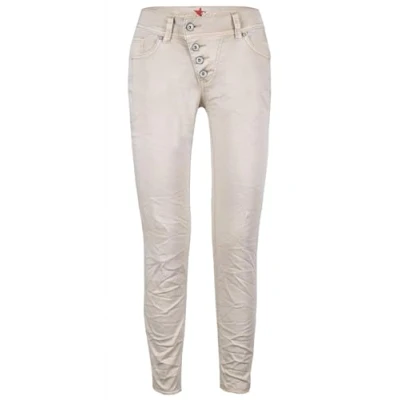 Abbildung von BUENA VISTA Stretch Jeans MALIBU 7/8 sand 2304 B5122 4003.4465 Twill