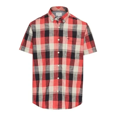 Abbildung von camel active Shortsleeve Hemd, Herren, Größe: 4XL, Dark navy