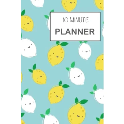 Abbildung von 10 Minute Planner: Korean Daily Study Planner For High School And College Students With Cute Lemon Cover