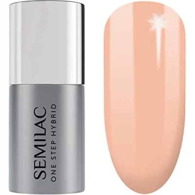 Abbildung von S450 Semilac One Step Hybrid Nagellack 3in1 Inner Warmth Peach 5 ml Innovative UV LED Colour Nail Polish