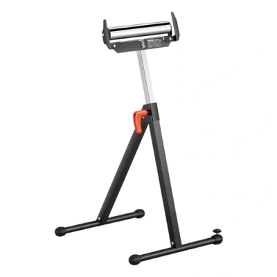 Abbildung von VEVOR Rollenbock Rollenständer verstellbar 68 109cm Arbeitsbock faltbar 113kg