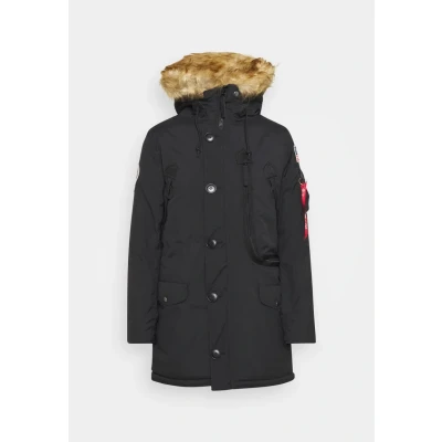 Abbildung von Alpha Industries Damen Polar Jacket Wmn Winterjacke, Black, S
