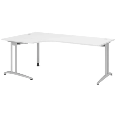 Abbildung von HAMMERBACHER Schreibtisch VBS82/W/S weiß