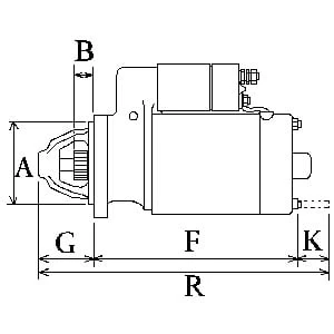 Abbildung von Starter HC CARGO F 032 116 870