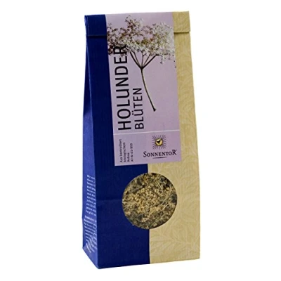 Abbildung von Sonnentor Tee Holunderblüten lose, 1er Pack (1 x 80 g) Bio