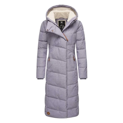 Abbildung von Ragwear Pavla LONG Wintermantel, Damen, Größe: Small, Lavender