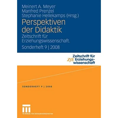Abbildung von Perspektiven der Didaktik: Zeitschrift für Erziehungswissenschaft. Sonderheft 9 2008 (German Edition)