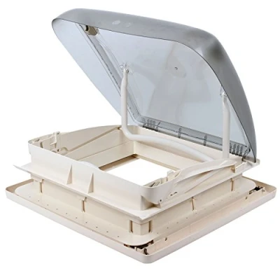Abbildung von Dachhaube Mini Heki 40 x Dachstärke 43 60 mm Zwangsbelüftung + Wamovo Dichtmittel für Wohnwagen, Wohnmobil