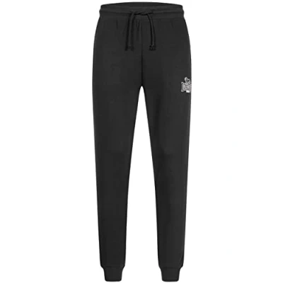 Abbildung von Lonsdale Normale Passform Rathven Jogginghose, Herren, Größe: 3XL, Black/white