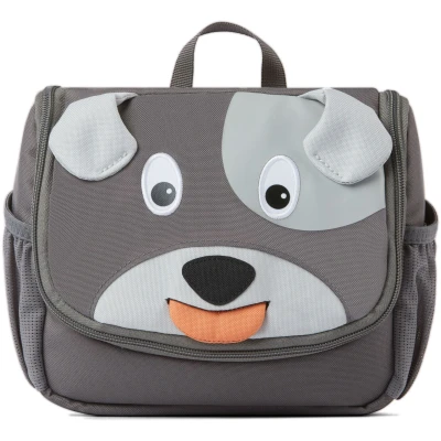Abbildung von Affenzahn Kulturtasche Hund Grau