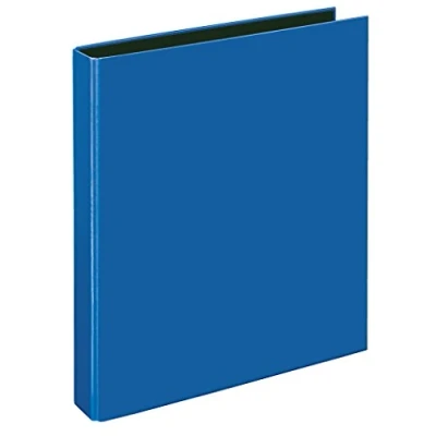 Abbildung von VELOFLEX 1141250 Ringordner VELOCOLOR Classic, Ringbuch, Ordner, DIN A4, 2 Ring Mechanik, 255 x 318 45 mm, blau, 1 Stück