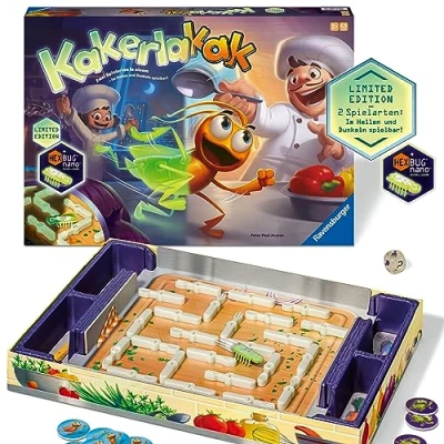 Abbildung von Ravensburger Kakerlakak GLOW IN THE DARK Brettspiel für Kinder, Größe: One Size, Mehrfarbig