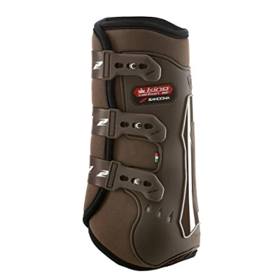 Abbildung von Zandona Beinschutz King Carbon Air Braun L