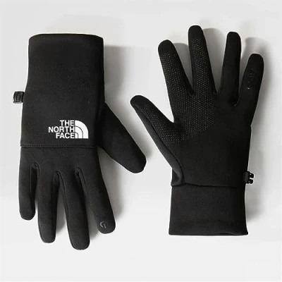 Abbildung von THE NORTH FACE NF0A4SHAHV2 ETIP RECYCLED GLOVE Gloves Unisex Adult Black White Logo Größe M