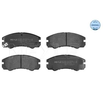 Abbildung von MEYLE 025 218 4516/W Bremsbelagsatz ORIGINAL Quality Vorderachse mit akustischer Verschleißwarnung Anti Quietsch Blech OPEL: Frontera B SUV
