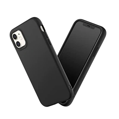 Abbildung von RhinoShield Case kompatibel mit [iPhone 11] SolidSuit Stoßdämpfende &amp; schlanke Schutzhülle Premium Finish 3.5 Meter Fallschutz Klassik Schwarz