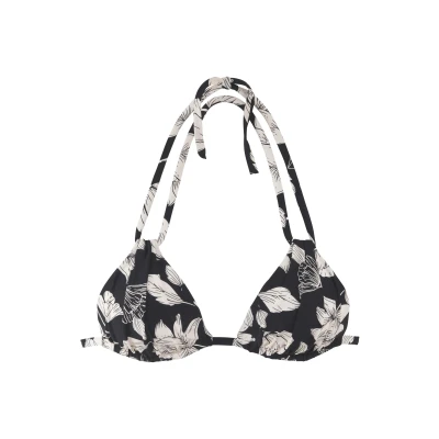 Abbildung von s.Oliver Bikinitop, Damen, Größe: 38xC/D, Schwarz creme