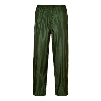 Abbildung von Portwest Klassische Regenhose für Erwachsene, Größe: 4XL, Farbe: Olivgrün, S441OGR4XL