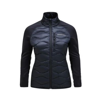 Abbildung von Peak Performance W Helium Down Hybrid Hood Black Größe L