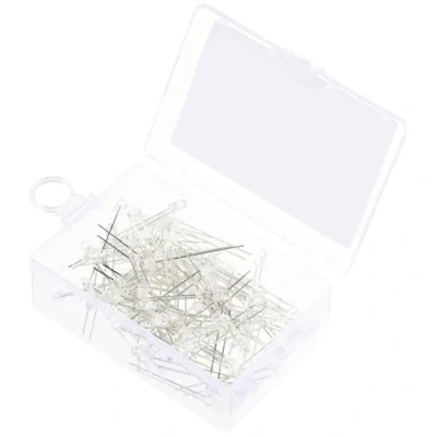 Abbildung von TRU Components LED bedrahtet Warmweiß Rund 3 mm 14400 mcd 30 20 mA 2.7 V, 3.4 V
