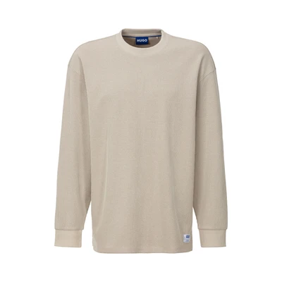 Abbildung von HUGO Nuwolo Strickpullover, Herren, Größe: Small, Open white