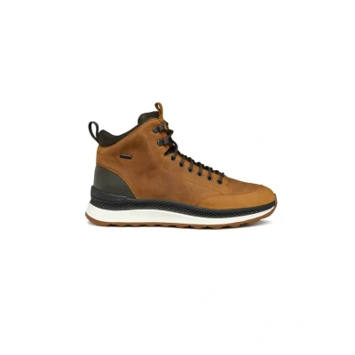 Abbildung von Geox Spherica Actif Schnürstiefelette, Herren, Größe: 41, Ochre dark coffee Schuhe