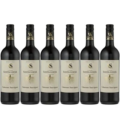Abbildung von Santa Lucia Rotwein Cabernet Sauvignon aus Chile (6 x 0.75 l)