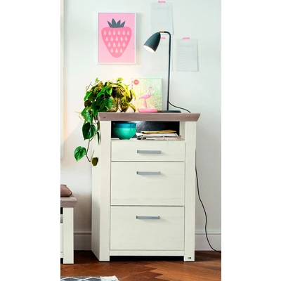 Abbildung von set one by Musterring Schuhschrank &quot;york&quot;, Typ 16, im Landhaus Stil