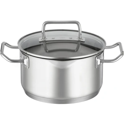 Abbildung von Rösle EXPERTISO Edelstahl Kochtopf mit Deckel Ø16cm